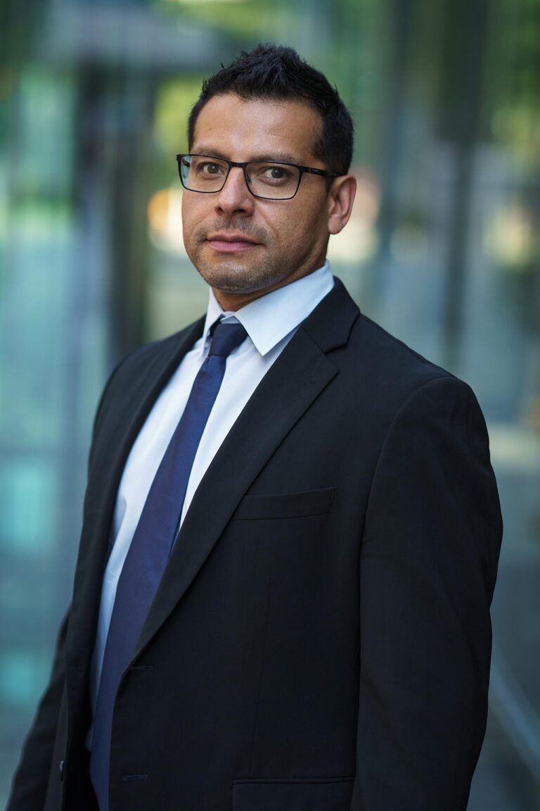 executive business man standing